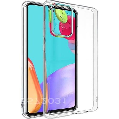 For Samsung Galaxy A52 Case Transparent Slim Soft TPU Phone Cover For Galaxy A52 5G 2021
