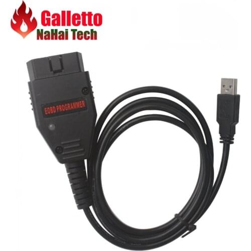 Galletto 1260 High Quality ECU Chip Tuning Interface with Mutiligual CD for EOBD OBD2 ECU Remap Flasher Auto Diagnostic-Tool