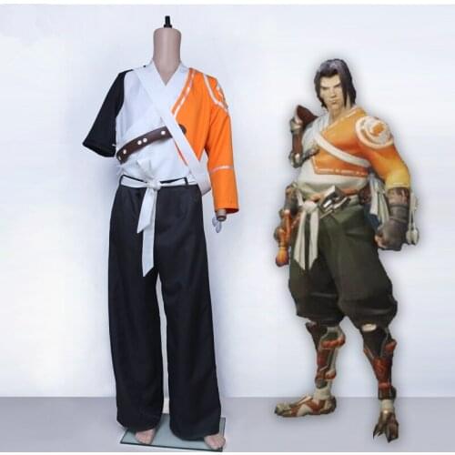 Halloween Game Cosplay Costume D.Va OW Hanzo Cosplay Costume Adult Custom Made