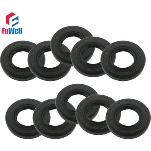 10pcs Skeleton Oil Seal 26x40x7mm /26x42x7/26x42x10/26x47x8/27x37x8/27x40x8mm TC Type NBR Black Radial Shaft Seal Ring Gasket