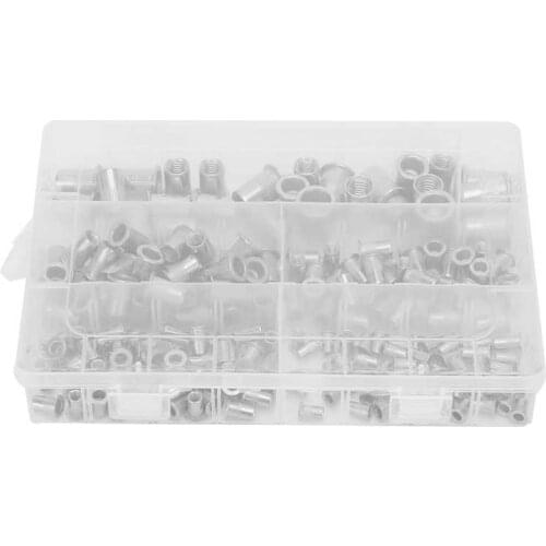 Stainless Steel Rivet Nut Set Insert Nut for furniture switches automobiles instruments