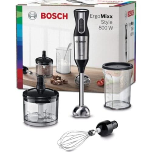 BOSCH MS6CM4150 Immersion Blender ERGO MIXX STYLE 800W Black Mixer Excellent Results, Fast Free Delivery, Shipping From Turkey