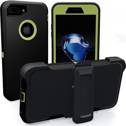 3 in 1 Defend Case for iPhone 12 11 Pro Max Mini SE2 Shockproof Rubber Heavy Cover for iPhone X XS Max XR 6 6S 7 8 Plus Case