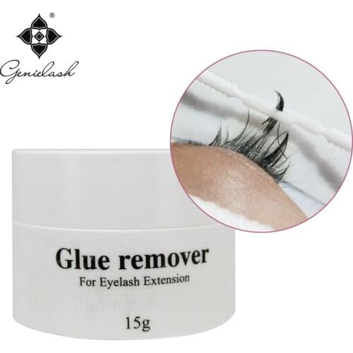 Genie Glue remover for eyelash extension Cream remover for volume eyelash extension low irritation large area eyelash removal