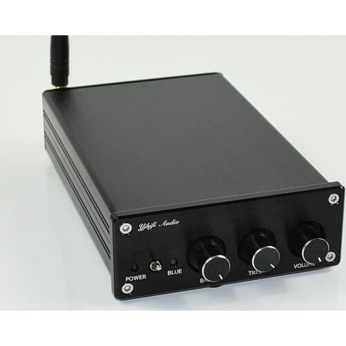 TPA3255 high power class D digital 2.1 Bluetooth power amplifier 300W * 150W * 150W bass foot