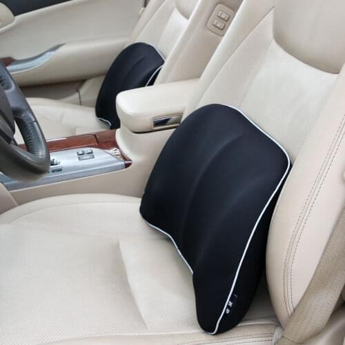Universal Car Seat cushion lumbar supportt Memory Foam Travel Cushion Massage Office Chair Lumbar Support Cushion Auto Accessori