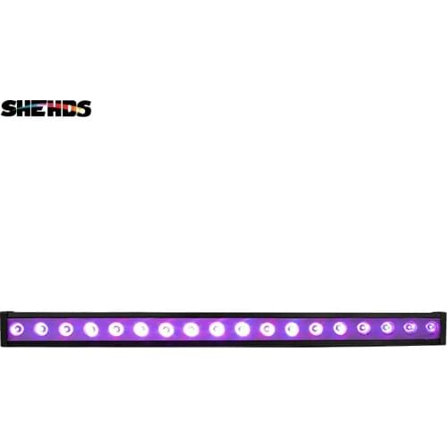 SHEHDS Free Shipping Waterproof 18x12W RGBW 4IN1 Led Wall Wash Light DMX Led Bar Wash Stage Light For Dj Indoor Horse