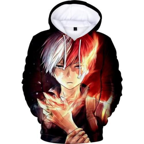 3-16 Years Kids My Hero Academia Hoodie Todoroki Hoodies Himiko Toga Sweatshirts Boku No Hero Academia Men/Women hoody