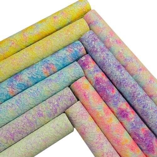 1Pcs A4 21*30CM 10Colors Colorful Fabric For Handmade Clothes Bags Decoration Sewing Garments Accessories