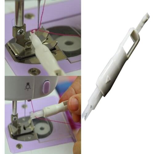 ZOTOONE 1Pcs Needle Threader Insertion Tool Applicator For Sewing Machine Sew Thread with English Introduction I