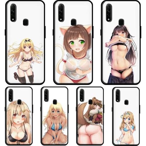 Sexy Anime Hot Girls For OPPO A52 A72 Find X3 Pro Reno 2 Z A3S A5S A15 A83 A31 A53 A9 A5 2020 F5 F7 Phone Cover