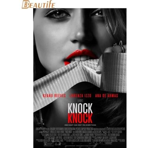 Hot Sale Custom Knock Knock Poster Home Decoration Fashion Silk Fabric Wall Poster Custom Poster