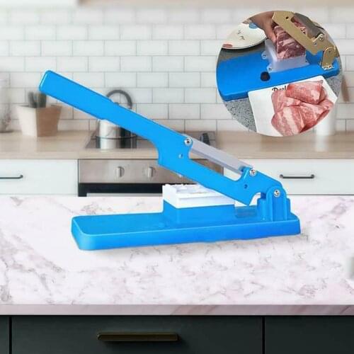 Multifunctional Table Slicer Portable Kitchen Meat Cutting Knife Table Slicers Adjustable Hand Manual Beef Mutton Rolls Slicer