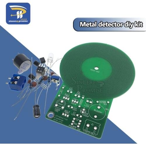 DIY Kit Metal Detector Kit Electronic Kit DC 3V-5V 60mm Non-contact Sensor Board Module DIY Electronic Part Metal Detector