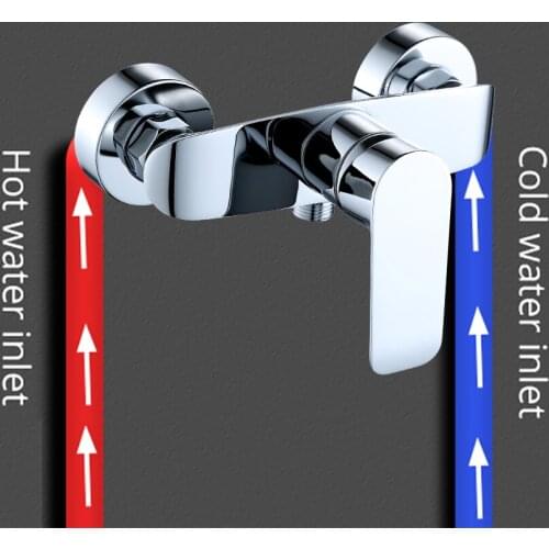 Wall Mounted Faucet Water Heater Shower System Faucets Shower Switch Accessories bathroom faucets shower set For Bathroom