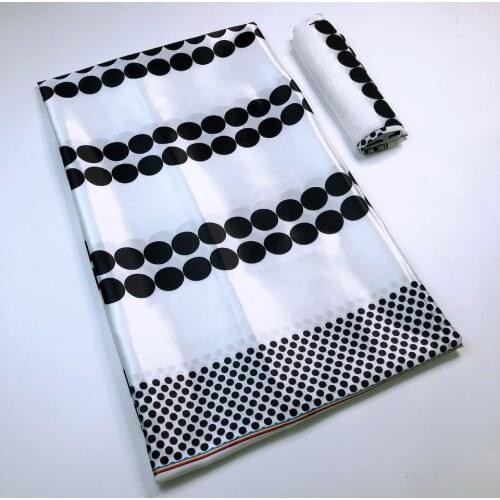 Wholesale!!! Imitated Silk Fabric Hot Vintage Satin Silk Fabric printed Soft Silk Fabric for Dress Sewing Materials 4+2yards/lot