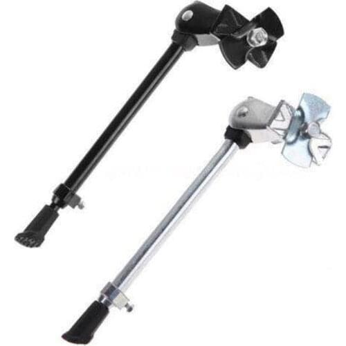 Durable Adjustable Bicycle MTB Road Bike Center Mount Kickstand Bracket Holder Suitable For Bicycles With 24-27 Inch Wheels