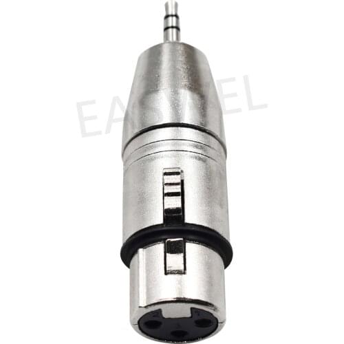 Stereo 3.5mm Mini Male TRS to XLR 3 Pin Male Microphone MIC Audio Adapter