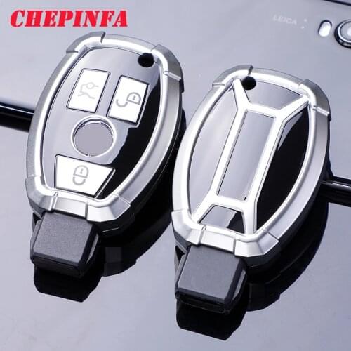 TPU Car Key Case Full Cover Protect Shell For Mercedes Benz W124 W176 W202 W203 W204 W205 W210 W212 W221 W222 W251