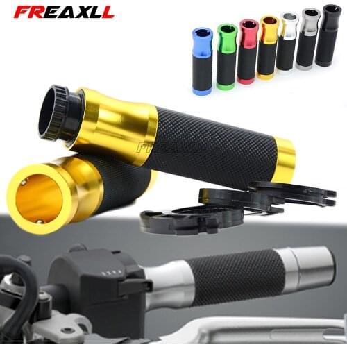 Universal 7/8'' 22MM CNC Motorcycle Motorbike handlebar grips For Suzuki GSXR GSX-R 600 750 1000 K1 K2 K3 K4 K5 K6 K7 K8 K9
