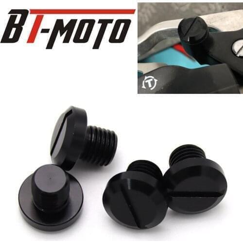 Fit For ROCKET III CLASSIC / ROADSTER / STREET TRIPLE Universal M10*1.25 Right/Left-Hand Thread Mirrors Hole Plug Screws