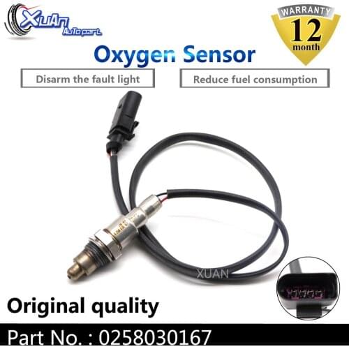 XUAN Air Fuel Ratio Oxygen O2 Lambda Sensor 0258030167 For Audi A3 Seat Leon ST Skoda Octavia V W Volkswagen Golf 1.2T