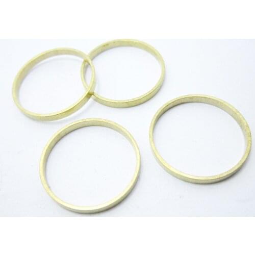 Brass earring charm Brass rings 18.4x2x0.8mm Geometric brass necklace findings -50pcs R1434