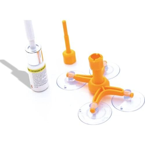 Car Window Glass Crack Chip Repair Tool DIY Car Window Trousse De Reparation Tool Glass Scratch Remover Windshield Fluid