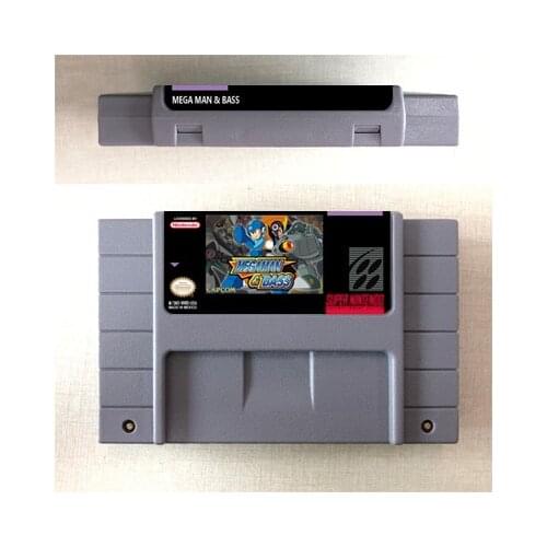 Mega Man & BASS - RPG Game Card US Version English Language Battery Save