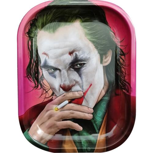 2021 New Cartoon Rolling Trays For Tobacco 180*140 MM Cute Tobacco Metal Tray Food Trays DIY Accessories Factory Custom Logo