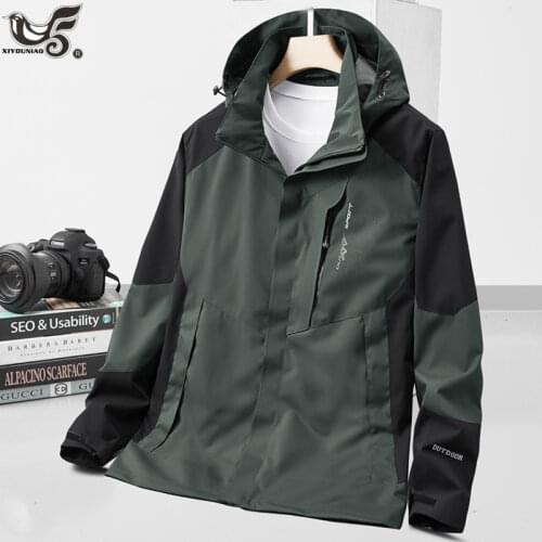 New L~8XL Men Women Autumn Outdoor Sports Waterproof Hiking Hunting Combat Camping Army Jacket Female Streetwear Baseball Coats