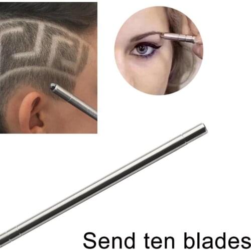 Hair Scissors Hair Trimmers Magic Engrave Beard Hair Shavings Eyebrows Carve Pen Shears Tattoo Barber Hairdressing Scissors