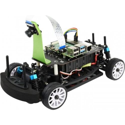 PiRacer Pro AI Kit/Acce , High Speed AI Racing Robot Powered by Raspberry Pi 4, Supports DonkeyCar, Pro Version,Self Driving