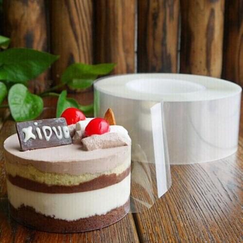 Plastic Transprent Cake Tool Cake Wrap Mousse Wrapper 6cm*200m