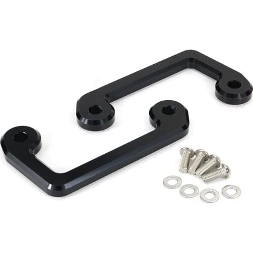 Fit For Kawasaki Ninja ZX-6R 2009-2012 Ninja ZX-6R ZX636 ZX-6R ZX636 ABS CNC Rear Subframe Tie Down Holder Racing Hooks