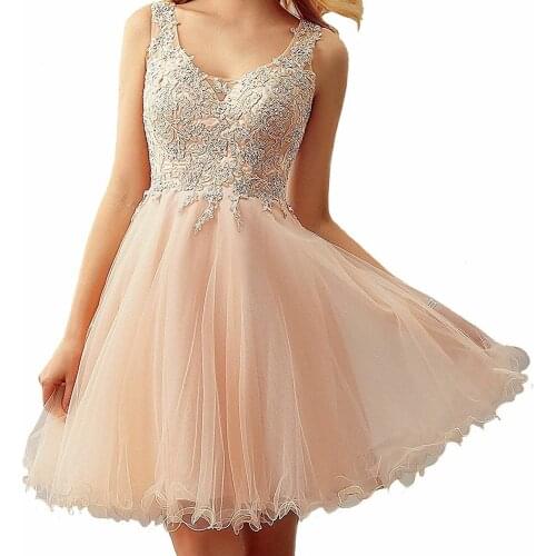 R&B SHAXUAH Womens Cocktail Chiffon Dresses