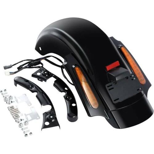Motorcycle Rear Fender System Orange lens For Harley Touring CVO Road King Road Glide Electra Glide Street Glide 2009-2013