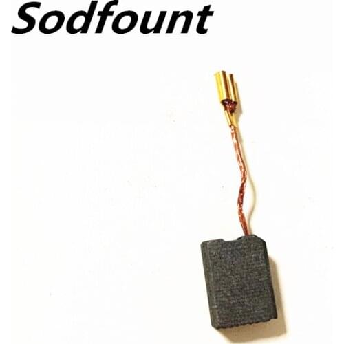 10pcs Angle grinder carbon brush DW824 carbon brush electric brush 6x10X13mm