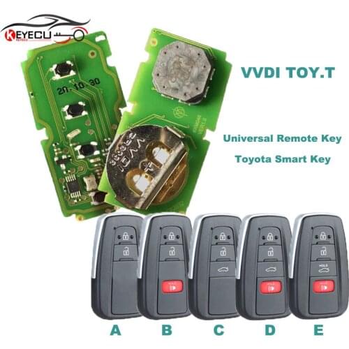 Xhorse VVDI XM Universal Remote Key Smart Key Support Renew and Rewrite for Toyota Work for Plus Max VVDI2 VVDI Mini