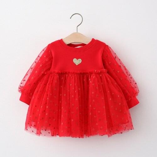 Spring newborn baby girl clothes 1T year birthday dress costume for toddler girl baby clothing princess party tutu dresses dress