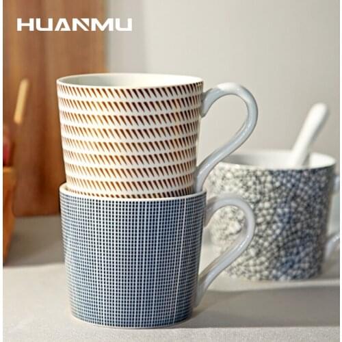 Japanese Vintage Ceramic Mug Office Coffee Cup Household Drinking Cup Friend Gift Afternoon Tea Drinkware اكواب قهوهV