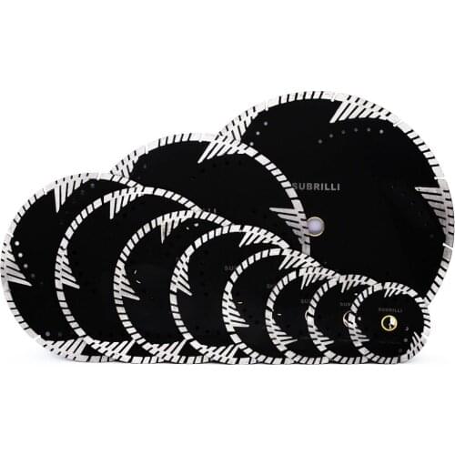 4"/5"/6"7"/8"/9"/10"/12"/14"Diamond Saw Blade Granite Stone Cutting Segmented Turbo Teeth Slant Protection Concrete Cutting Disc