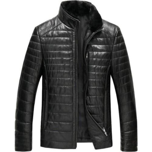 Мужские куртки из овчины BADUN QISHI China At AliExpress