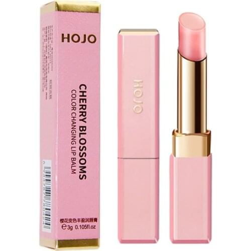 Lip Balm Professional Temperature Change Color Moisture Lip Balm Cherry Blossoms Nourish Protect Lips Care Lip Balm Pro