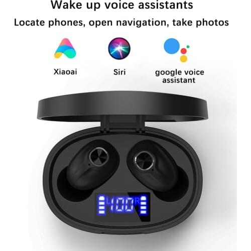 Wireless Bluetooth V5.0 Earbuds LED display Charging Case for Xiaomi iPhone Samsung Sony etc Android Phones Handsfree Earphone