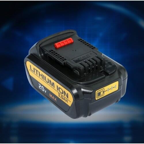Higher Capacity 4000mAh 20V Lithiun ion Battery for Dewalt DCB200 DCB204-2 DCB180 DCB181 DCB182 DCB203 DCB201 DCB201-2 DCD740