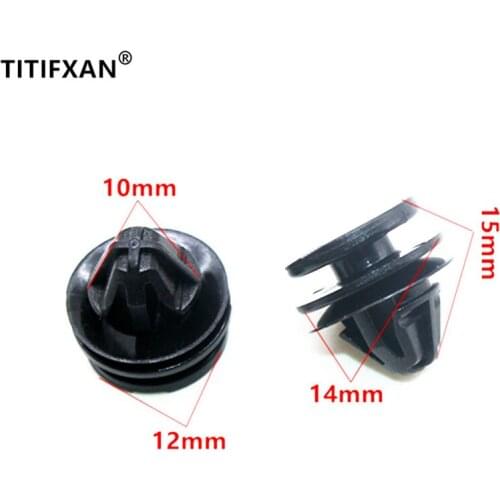 For Land Rover Freelander 2 Discovery 3,4 LR3 LR4 Range Rover Car Rear Door Outside Veneer Under Guard Board Fastener Clip