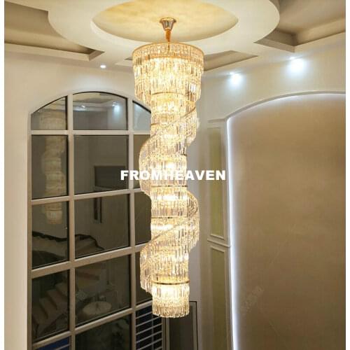 Golden Way Crystal Pendant Lights