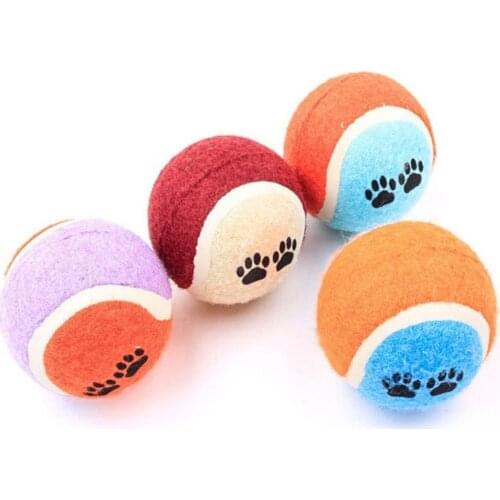 Mini Small Dog Toys For Pets Dogs Chew Ball Puppy Dog Ball For Pet Toy Puppies Tennis Ball Dog Toy Ball Pet Products