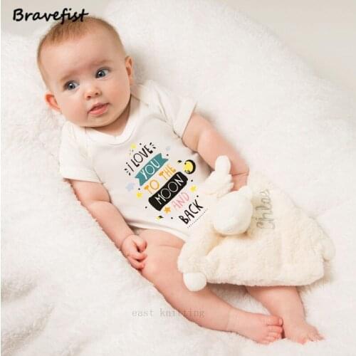 So Fashion Summer Baby Bodysuits For Boys Girls Children Clothes Planet And Letters Print Newborn Jumpsuits Cotton Kids Outfits